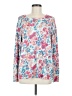 Blair Floral Blue Pullover Sweater Size M - photo 1