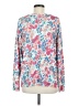 Blair Floral Blue Pullover Sweater Size M - photo 2
