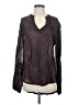 XCVI 100% Rayon Brown Long Sleeve Blouse Size S - photo 1