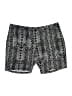 Just Be... Chevron-herringbone Black Shorts Size 3X - photo 1