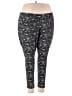 Ellos Paisley Black Leggings Size 3X - photo 1