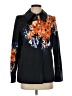Ellen Tracy Floral Blue Jacket Size 4 - photo 1