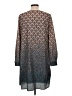 Lavand. 100% Polyester Paisley Brown Casual Dress Size L - photo 2