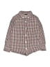 Gymboree 100% Cotton Checkered-gingham Red Long Sleeve Button-Down Shirt Size 5 - 6 - photo 1