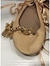 Chloé 100% Leather Blue Leather Bow T-Strap Ballet Flats  Size EU 37 1/2 - photo 7