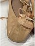 Chloé 100% Leather Blue Leather Bow T-Strap Ballet Flats  Size EU 37 1/2 - photo 8