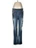 rue21 Hearts Blue Jeans Size 10R - photo 1