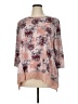 Ruby Rd. Pink 3/4 Sleeve T-Shirt Size 1X - photo 1