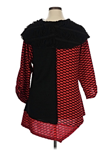 Calessa 3/4 Sleeve Blouse (view 2)