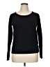 James Perse 100% Cotton Solid Black Sweatshirt Size XL (4) - photo 1