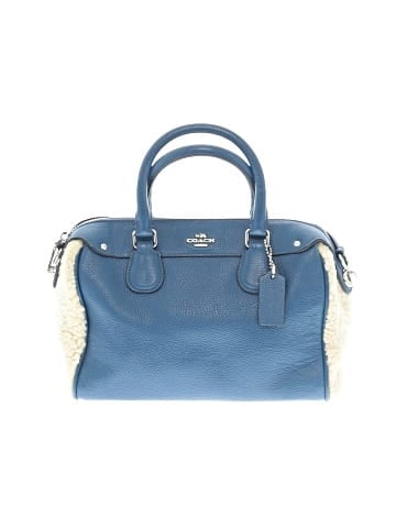 Coach Factory Leather Satchel (view 1)