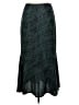 Notations Chevron-herringbone Green Formal Skirt Size S - photo 2