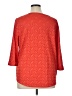 Rebecca Malone 100% Polyester Orange 3/4 Sleeve Blouse Size XL (petite) - photo 2