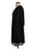 DR2 100% Polyester Solid Black Casual Dress Size XS - photo 5