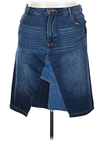 Time and Tru Denim Skirt (view 1)
