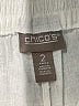 Chico's White Ivory Linen Pants Size Lg (2) - photo 7
