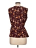 Weston Burgundy Sleeveless Blouse Size L - photo 2