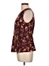 Weston Burgundy Sleeveless Blouse Size L - photo 5