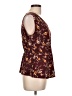Weston Burgundy Sleeveless Blouse Size L - photo 4