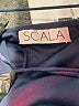 Scala 100% Polyester Solid Blue Cocktail Dress Size 2 - photo 4