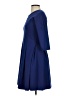 Gap Solid Blue Cocktail Dress Size 0 - photo 5