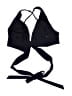 Old Navy Solid Black Swimsuit Top Size M - photo 2