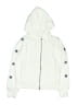 Splendid White Zip Up Hoodie Size 8 - photo 1