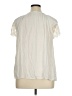 Old Navy Ivory Short Sleeve Blouse Size XL - photo 2