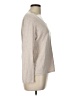 T Tahari Tan Long Sleeve Top Size L - photo 4