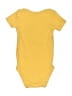 Carter's Solid Yellow Short Sleeve Onesie Size 12-18 mo - photo 2