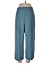 Topshop 100% Polyester Solid Blue Casual Pants Size 10 - photo 1