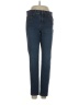 Jones New York Stripes Blue Jeans Size 6 - photo 1