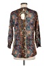 Assorted Brands Paisley Brown 3/4 Sleeve Blouse Size M - photo 2
