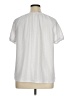 NY Collection White Short Sleeve Blouse Size 1X - photo 2