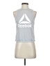 Reebok Silver Sleeveless T-Shirt Size XS - photo 1