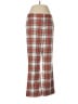 J.Crew Plaid Red Wool Pants Size 8 - photo 1