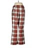 J.Crew Plaid Red Wool Pants Size 8 - photo 2