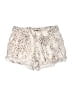 Rewash Animal Print Ivory Shorts Size M - photo 1