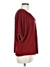 Old Navy 100% Polyester Burgundy 3/4 Sleeve Blouse Size M - photo 4