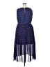 Maison Jules 100% Polyester Polka Dots Blue Cocktail Dress Size XXL - photo 2