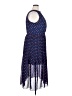 Maison Jules 100% Polyester Polka Dots Blue Cocktail Dress Size XXL - photo 4