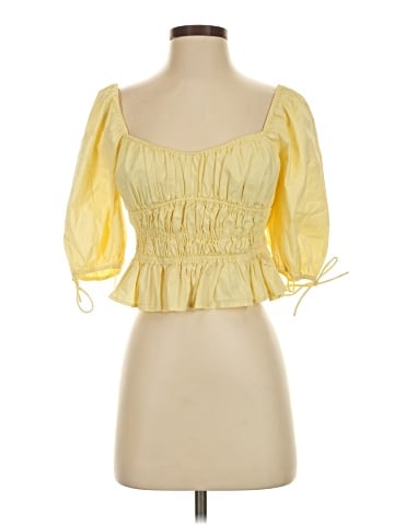 STAUD 3/4 Sleeve Blouse (view 1)