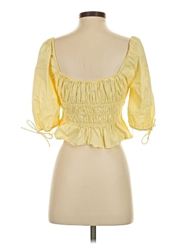 STAUD 3/4 Sleeve Blouse (view 2)