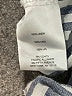 Ellen Tracy 100% Linen Stripes Blue 3/4 Sleeve Button-Down Shirt Size S - photo 8