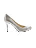 Max Studio Silver Heels Size 7 1/2 - photo 1
