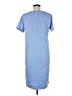 Jessica Simpson Solid Blue Casual Dress Size M - photo 2