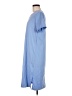 Jessica Simpson Solid Blue Casual Dress Size M - photo 5