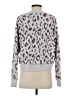 Michael Stars Animal Print Silver Pullover Sweater Size XS - photo 2