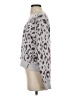 Michael Stars Animal Print Silver Pullover Sweater Size XS - photo 5