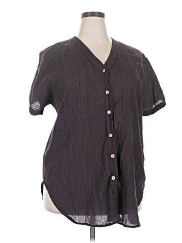 Roaman's Short Sleeve Blouse (view 1)